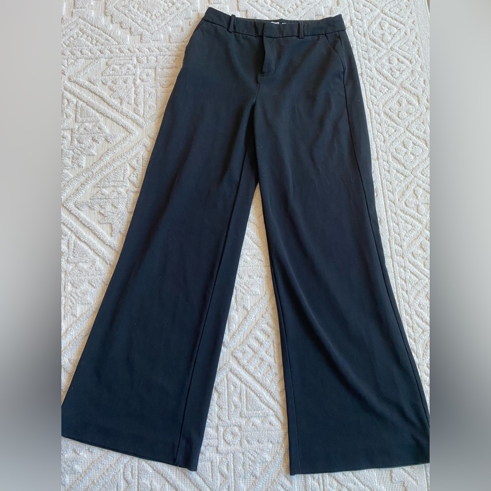 Black Trouser Pants Stretchy Size 8